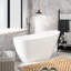 55.12'' x 30.75'' Freestanding Soaking Acrylic Bathtub