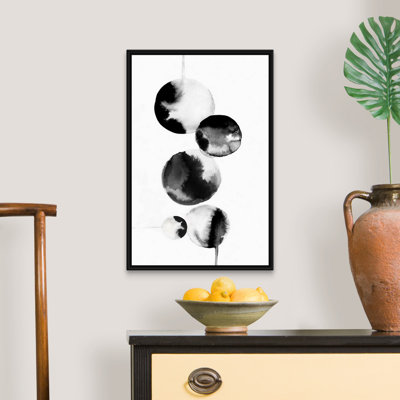 Reproduction d’art sur toile, "gouttes Bubbles I" par PI studio
