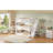 Corwyn Triple Bunk Bed With Storage Staircase And Solid Pine Construction-121793476