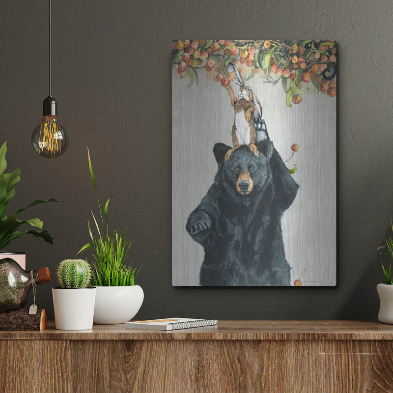 «Bearing Bunnies» par Maggie Vandewalle, H 16 po x l 12 po