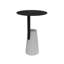 Modig Pedestal Concrete Metal End Table