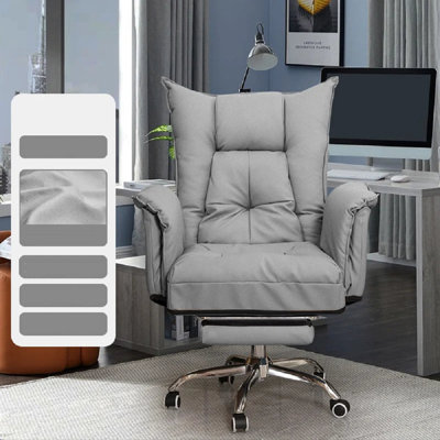 Museerah Genuine Leather Side Chair