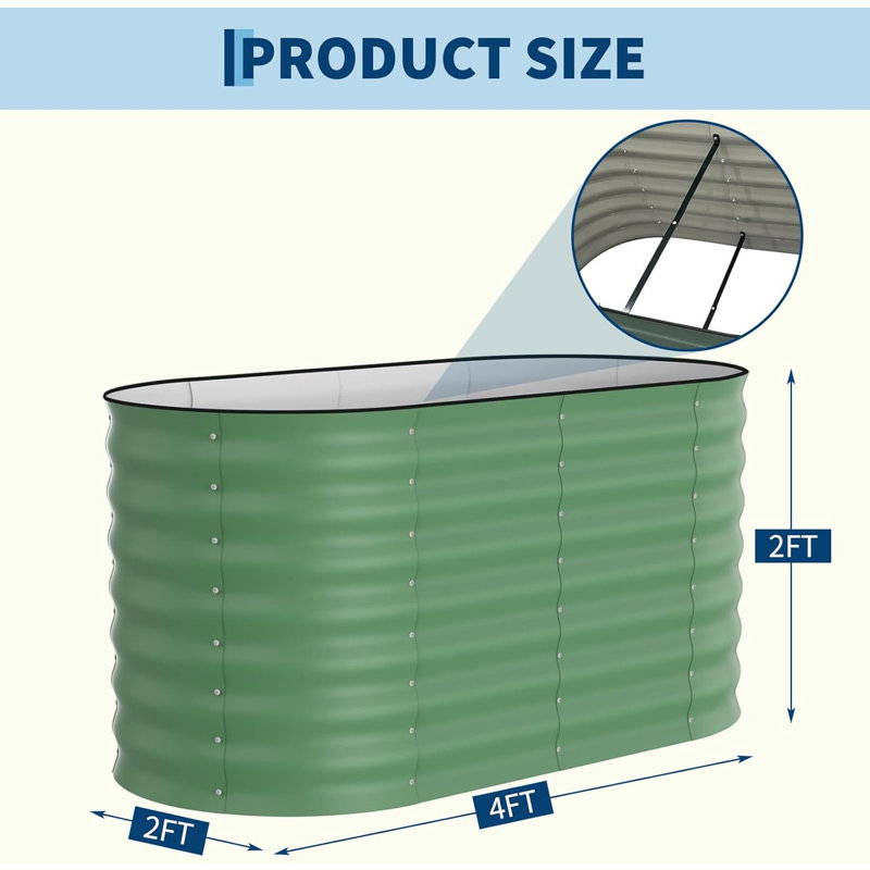 Metal Raised Garden Bed