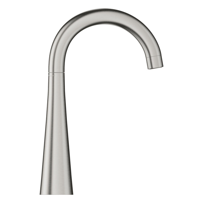 Zedra Single Handle Kitchen Faucet with Accessories, SuperSteel Infinity