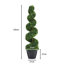 120cm Faux Boxwood Plant in Pot