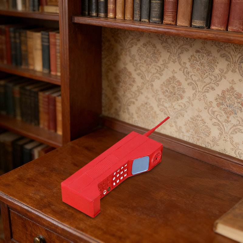 Ornement en forme de téléphone portable, Red