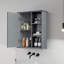 Rangement mural pour salle de bain au-dessus de la toilette Dayonte-589302109