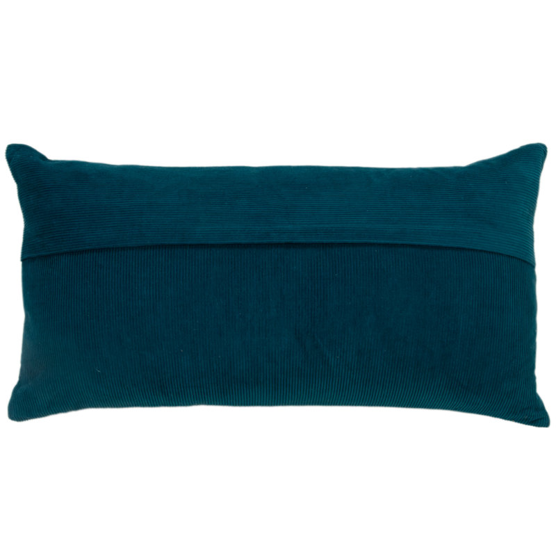 Coussin en coton Brockett, Sarcelle
