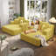 Ensemble de chaise longue surdimensionnée 2 pièces-1116335054