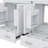 Elegant Bathroom Vanity Set With Vanities  Ceramic Sinks And Partitioned Drawers-156047284-156047306-156047298