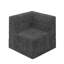 Canapé modulaire en U en forme de U, canapé compressé avec un style minimaliste moderne, canapé en velours côtelé, canapé-lit pour le salon et la chambre à coucher, conception peu encombrante - GRIS-1848718957