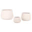 Ensemble de 3 pots à fleurs Sara-1071866335