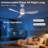 52" Ceiling Fan with Light High-Airflow 6-Speed Remote Control, Reversible Airflow Low Noise DC Motor-1241829209-1241829211