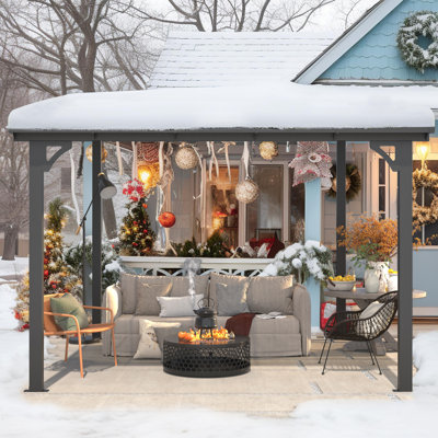 Aluminum Pergola with Canopy