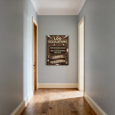 Impression sur toile tendue Steampunk Loo