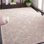 Tapis en laine et coton touffeté à la main avec coton