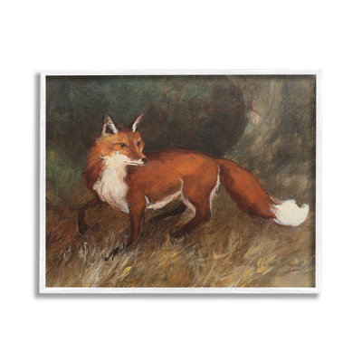 «Wild Fox In Forest Single Photo Frame» par Julia Purinton sur toile