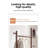 Coat Racks Solid Wood Hanger 23.6* 11*64.1In Solid Environmental Protection Easy To Assemble Beautiful Can Be Placed In The Bedroom/Entrance/Living Room (Walnut)
