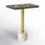 Draper Bone Inlay Side Table