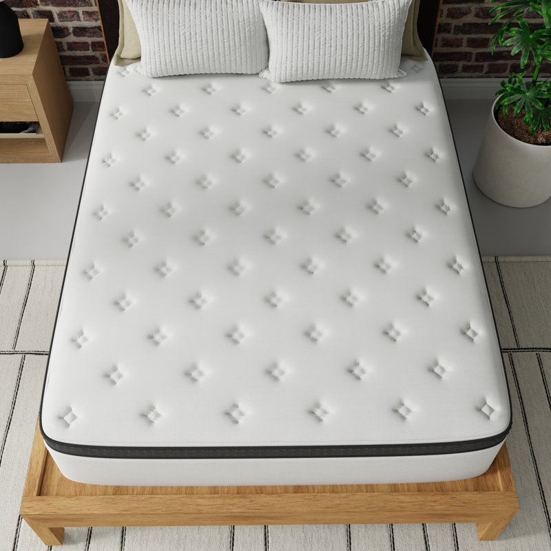 Matelas hybride moyen 14 po - Sleep by Wayfair ™, Très grand lit, 14"