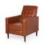 Fauteuil inclinable manuel standard en similicuir de 27 po de largeur