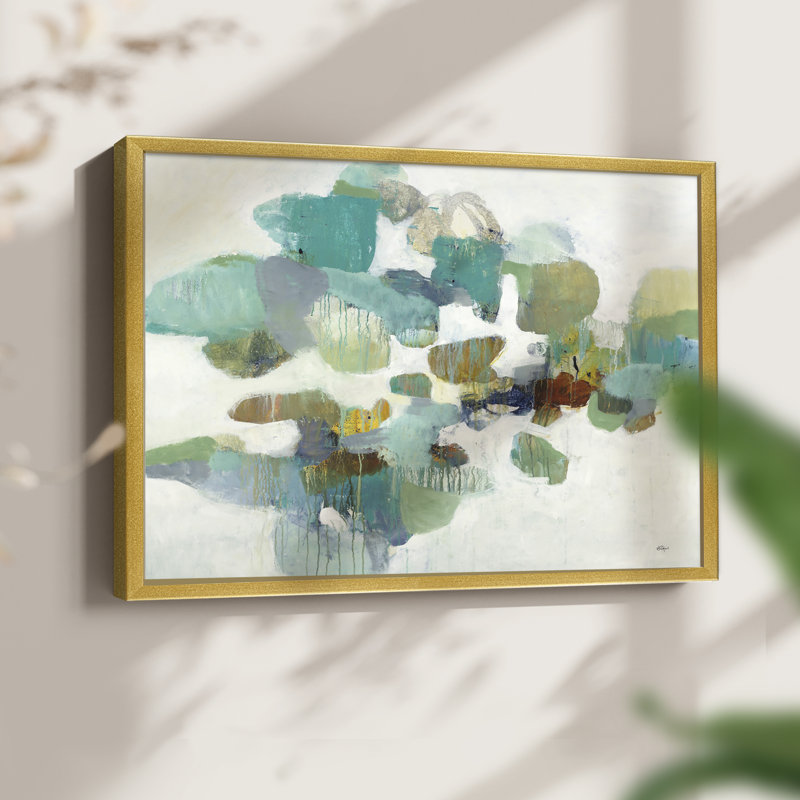 Stepping Stones -Framed Print - Restickable