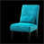 Teal Blue Velvet selected