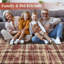 Tapis lavable 10 x 13 pour salon