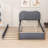 Jankell Wood Upholstered Platform Bed with Trundle-943052848-943052855