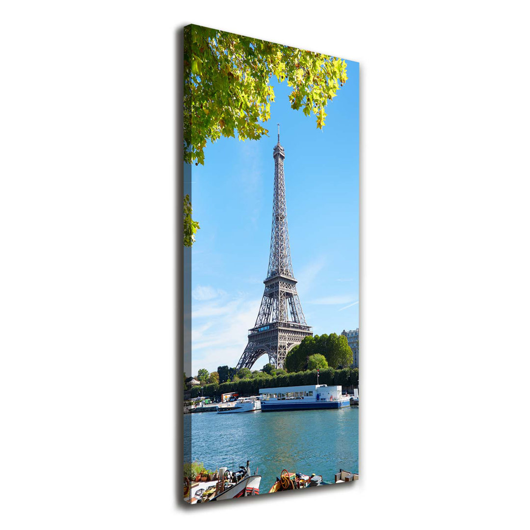 Eiffel Tower Paris - Wrapped Canvas Print