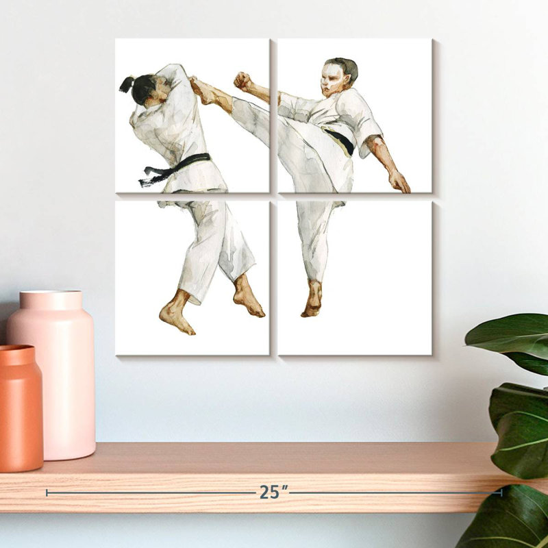 Sireci Karate, 18" H x 18" W