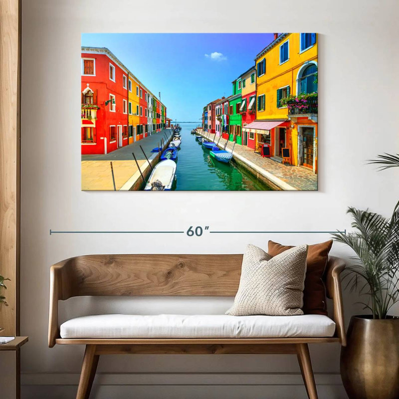 Ravi Burano Canal House, H 32 po x l 48 po