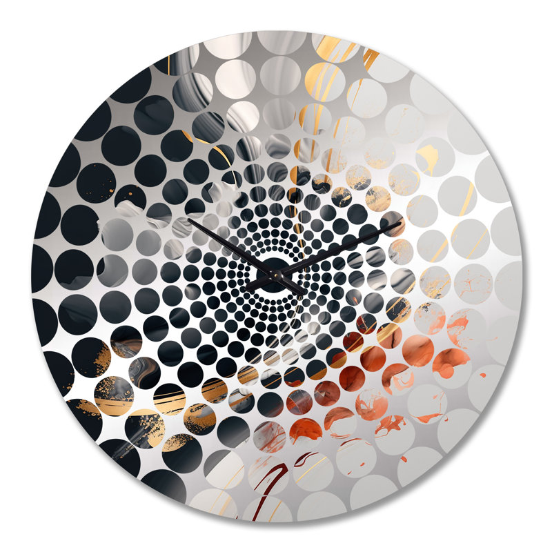 Serlin - Horloge murale abstraite, Grand