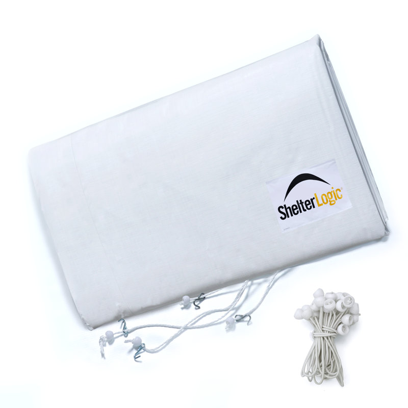 Replacement Cover - UltraMax Canopy, 115.3" H x 143.21" W x 311.89" D, White