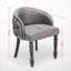 Chaise de salle à manger Tomiah-152466084