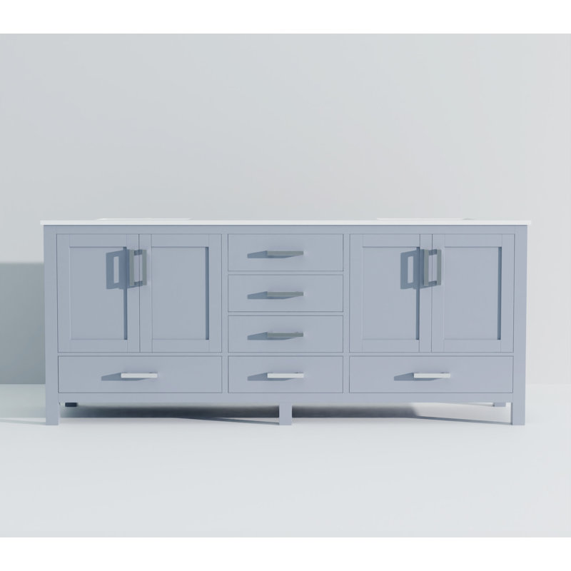 Double Bath Vanity 84 In. W X 22 In. D