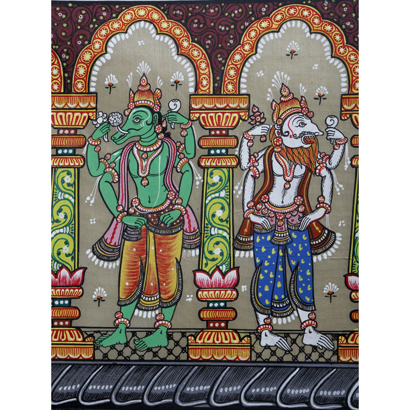 Dashavatara Pattachitra Painting | Traditional Folk Art Of Odisha
