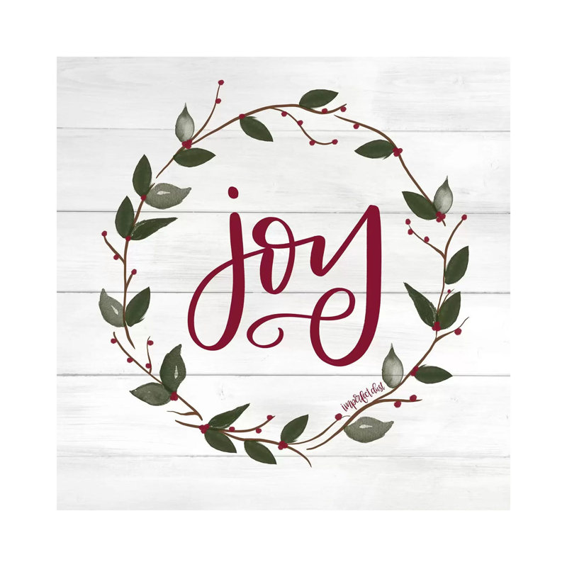 Joy by Imperfect Dust - Wrapped Canvas Gallery-Wrapped Canvas Giclée, 30.48 cm H x 30.48 cm W
