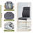 7-Piece Glass Top Dining Table Sets-852886301-852886372