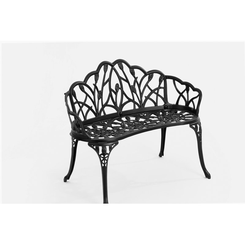 Banc en fonte d'aluminium