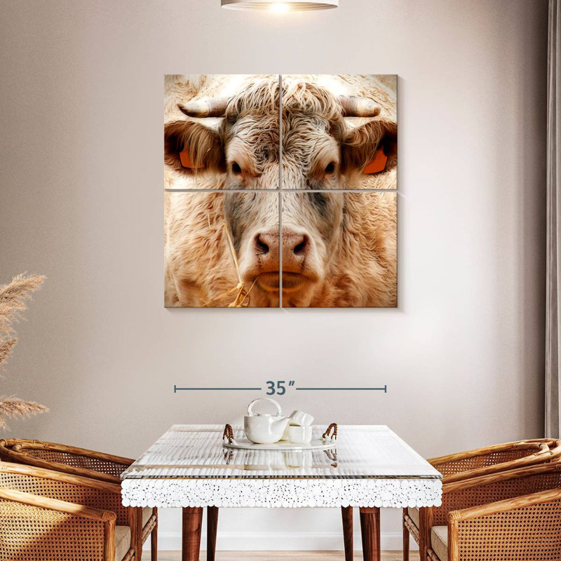 Brampt Mighty Bull, 38" H x 38" W