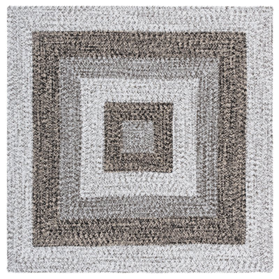 Burgan Woven Performance Machine Washable Performance Chevron Indoor/Outdoor Area Rug