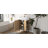21.6" Wood Bathroom Vanity, Combo Cabinet, Bathroom Storage Cabinet, Single Ceramic Sink, Right Side Storage