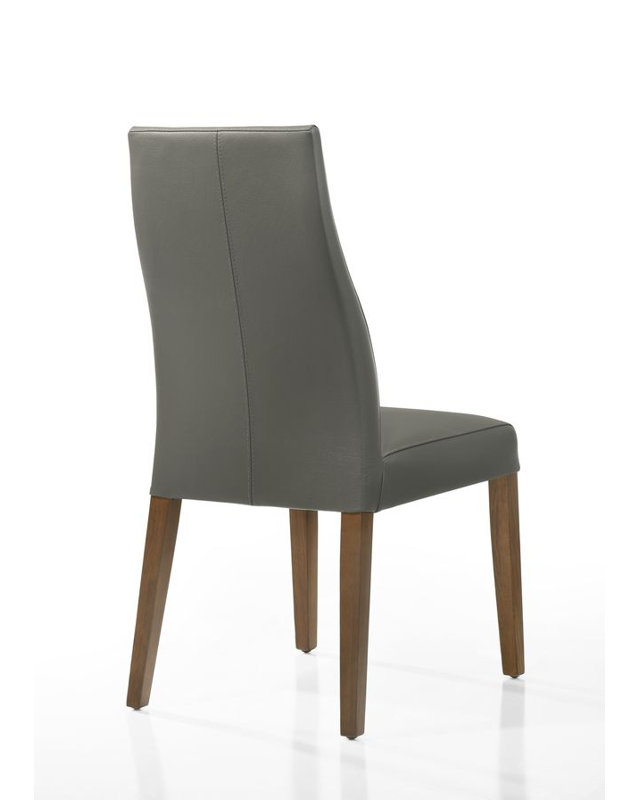 Chaise de salle à manger Hollis, Gris foncé