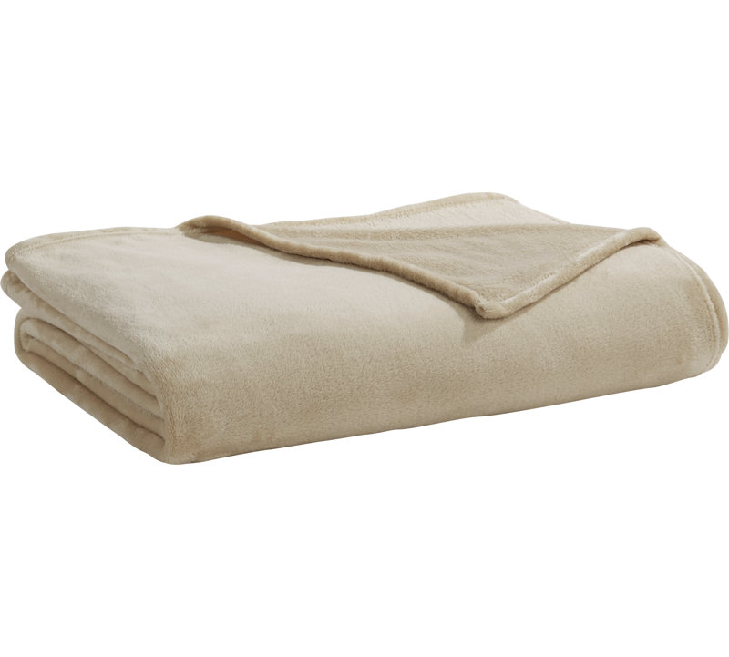 Couverture moelleuse très douce , Double / Grand, Gris