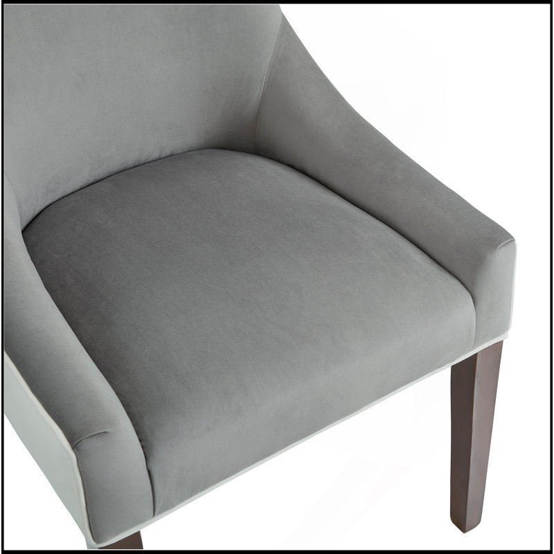 Chaise rembourrée Jackson - Fumée