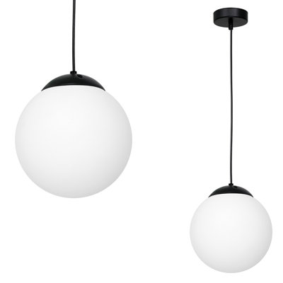 Amburgey 1 - Light Black Sphere Pendant