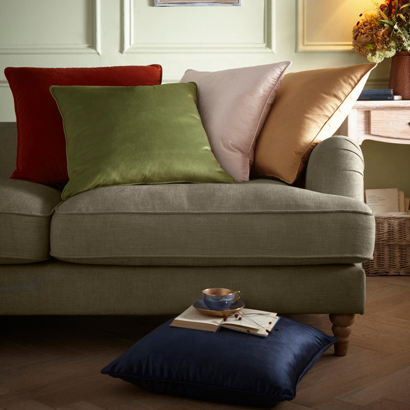 Pink Square Cushion