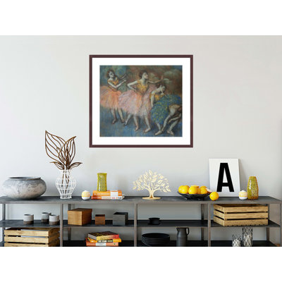   «Dancers» par Edgar Degas, impression giclée sur cadre