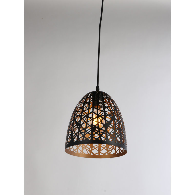 Brasel 1 - Light Black Single Pendant